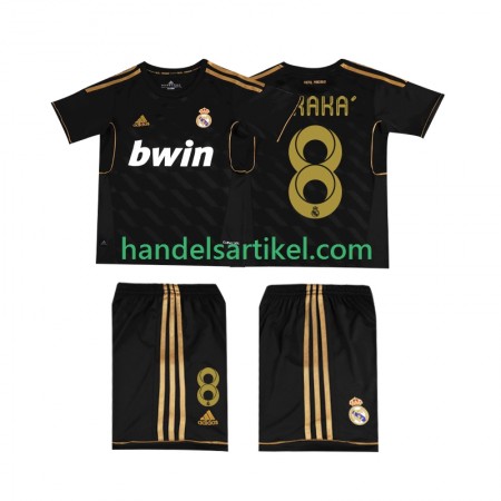 Real Madrid KAKA 8 Retro Kinder Auswärts Trikotsatz 2011-2012 Kurzarm